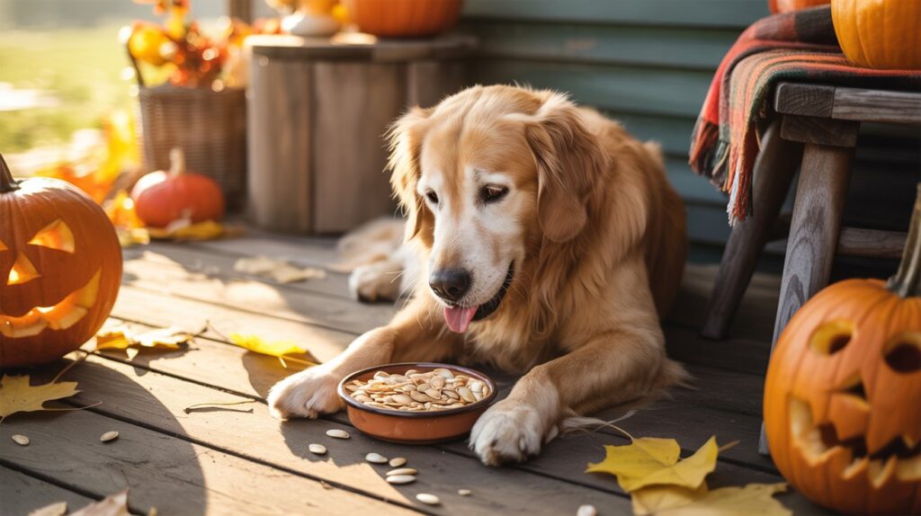 can dogs eat pumpkin seeds