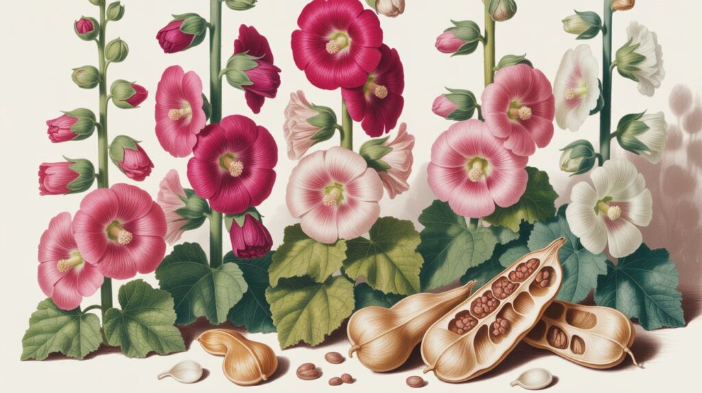 hollyhock seeds