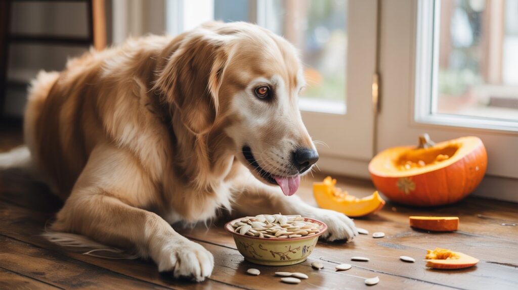 can dogs eat pumpkin seeds
