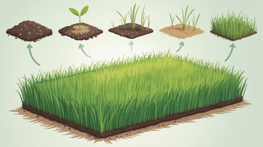 how long does grass seed take to grow