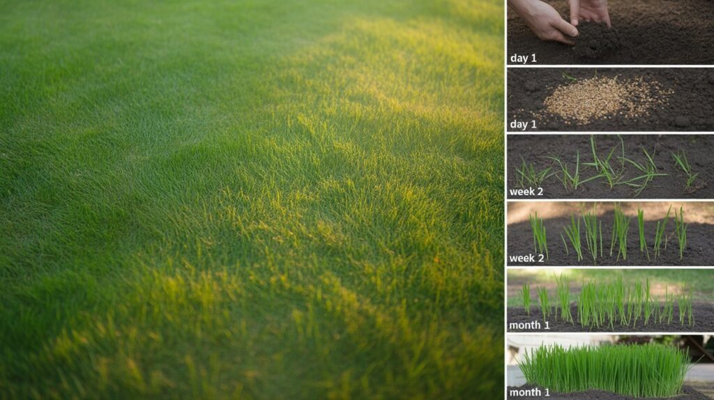 how long does grass seed take to grow