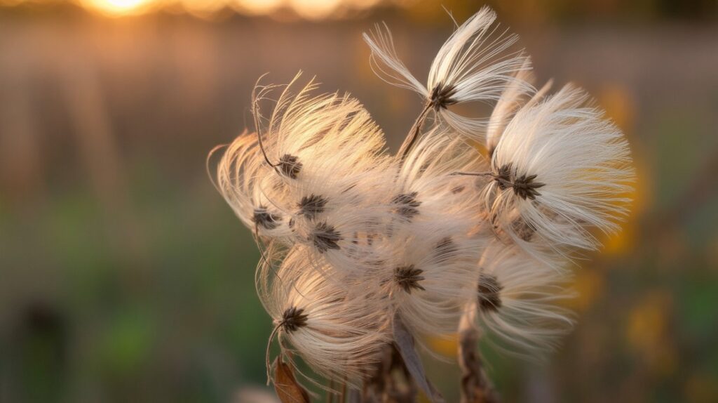 milkweed seeds