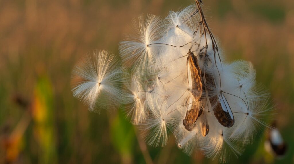 milkweed seeds