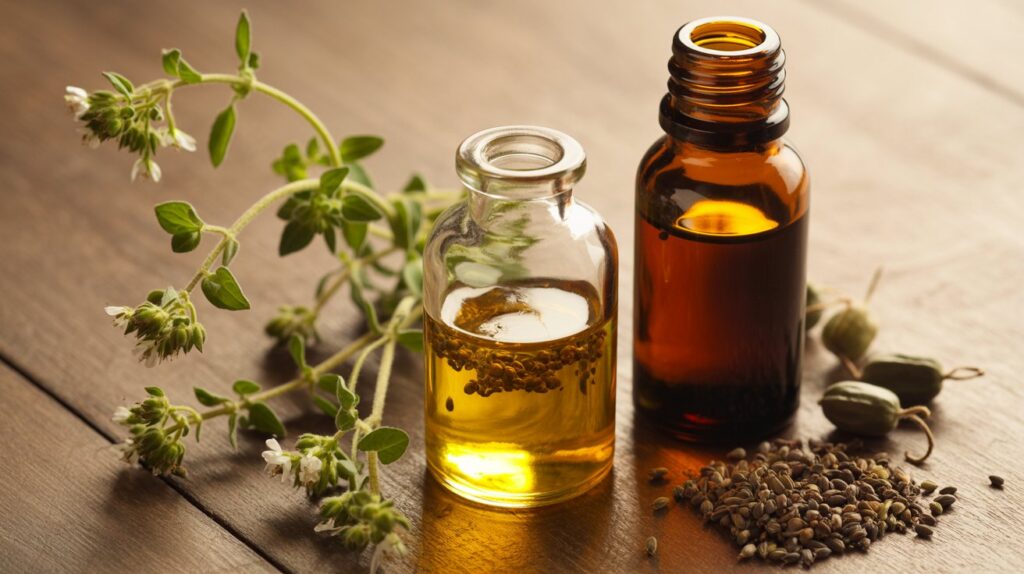 oil of oregano with black seed oil