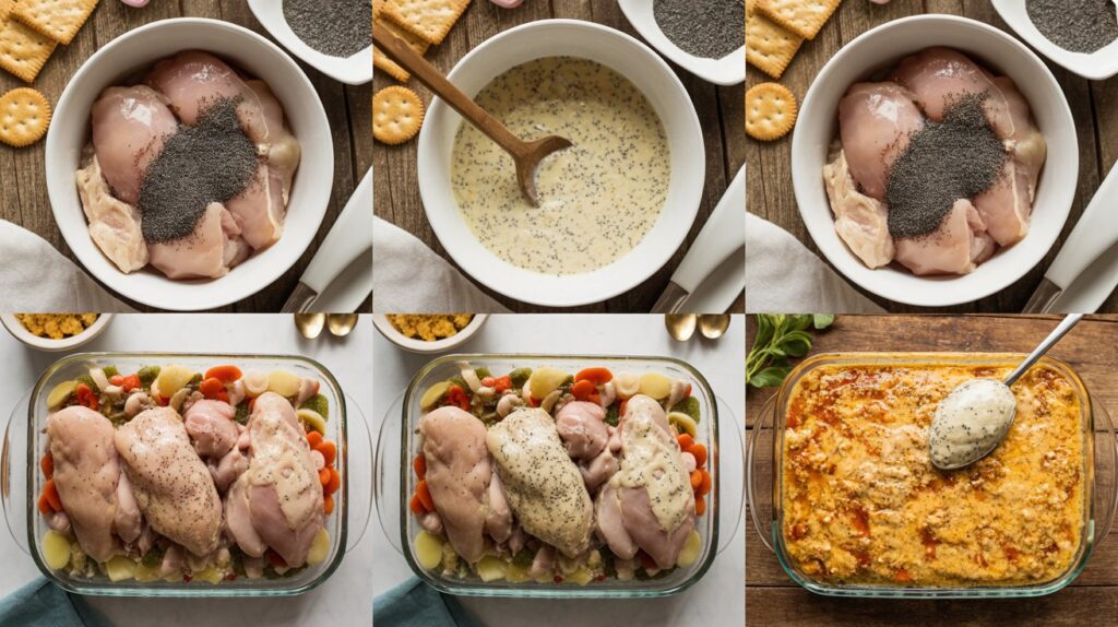 poppy seed chicken casserole