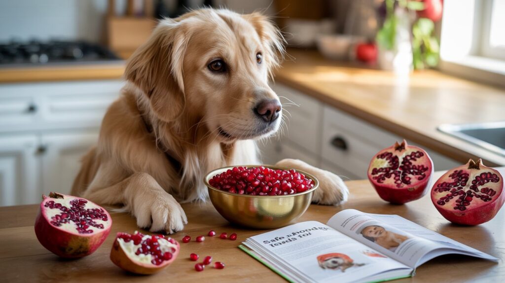 can dogs eat pomegranate seeds