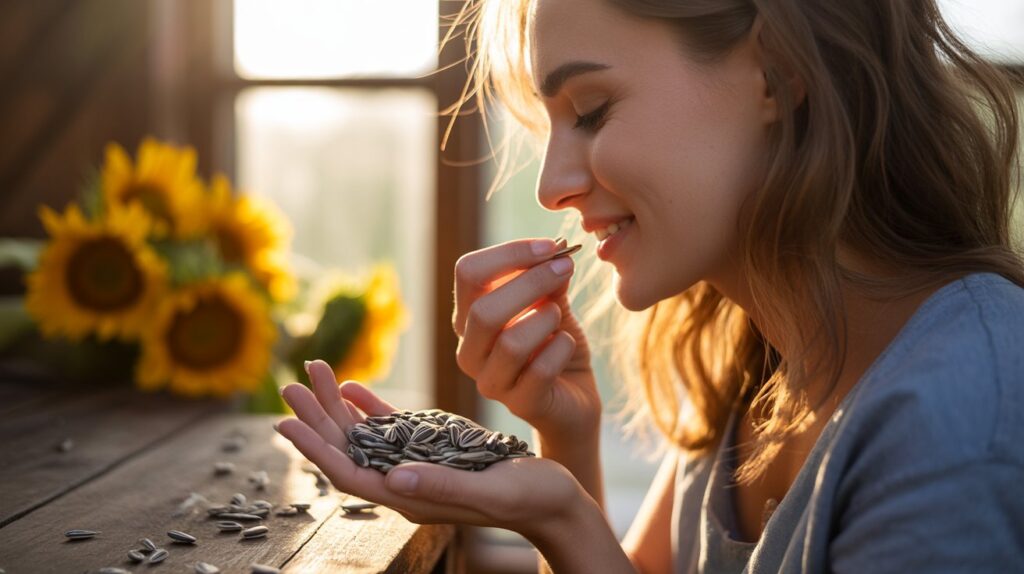 raw sunflower seeds