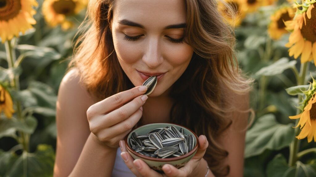 raw sunflower seeds