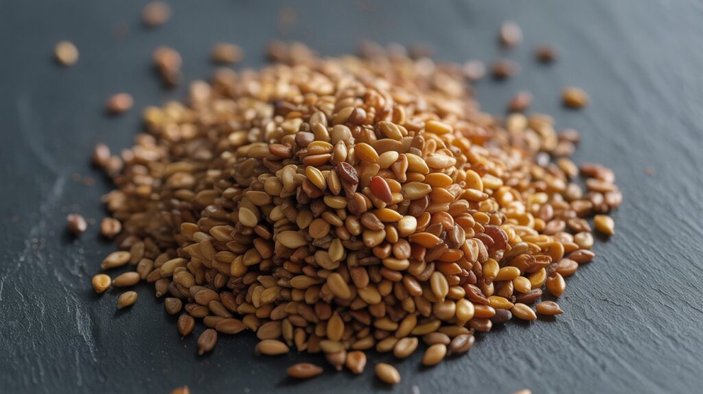 toasted sesame seeds