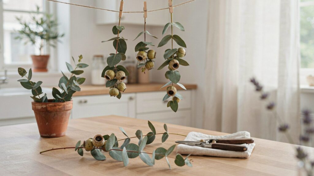 dried seeded eucalyptus