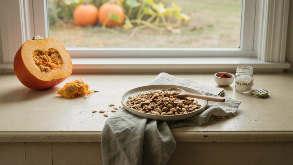 shelled pumpkin seeds