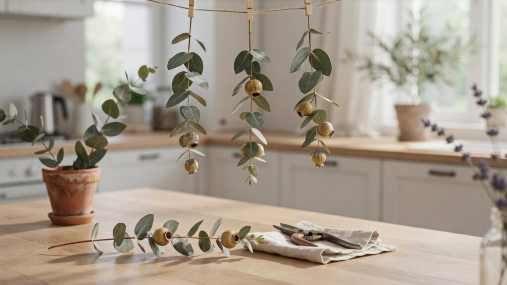 dried seeded eucalyptus