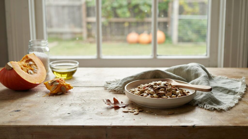 shelled pumpkin seeds