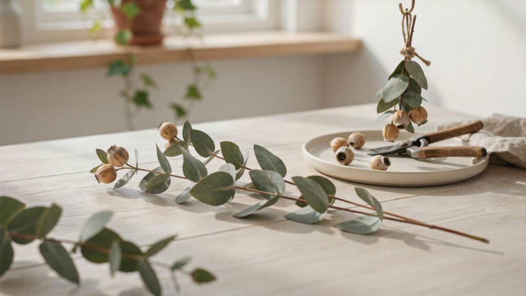dried seeded eucalyptus